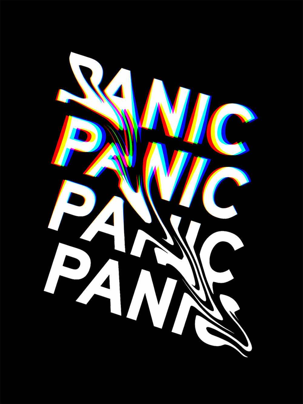 Panic Washed Tshirt