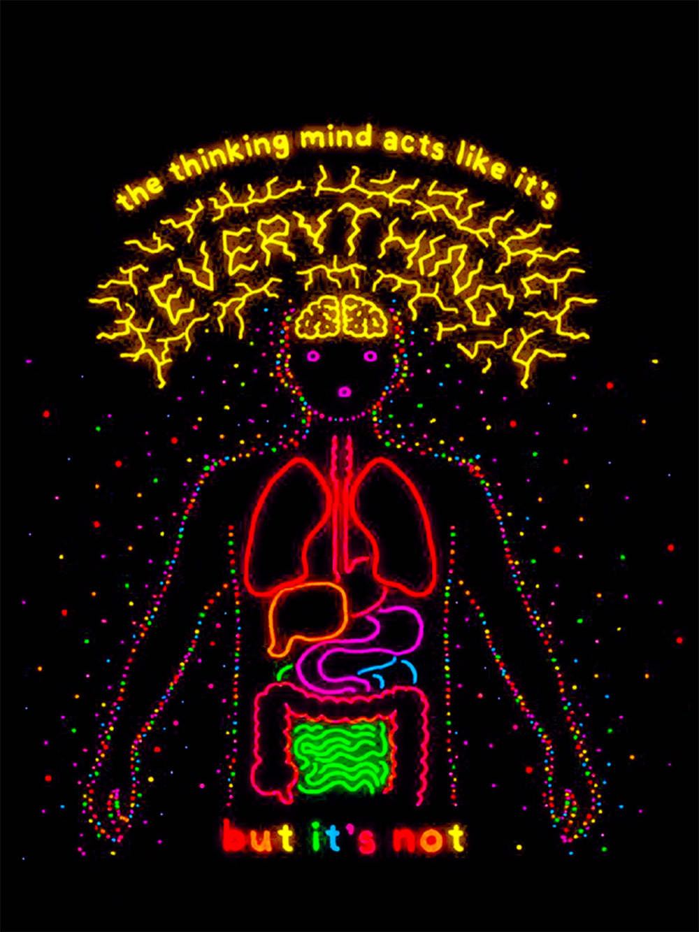 The Thinking Mind Acts Like It's Washed Tshirt