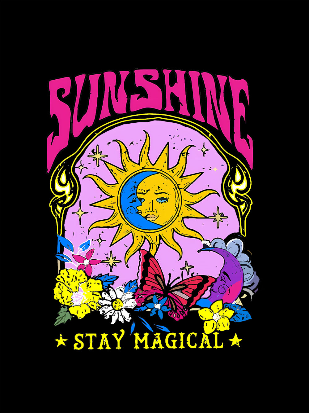 Sunshine Stay Magical Washed Tshirt