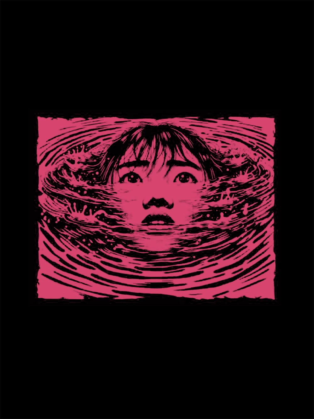 Drowning In Fear Washed Tshirt