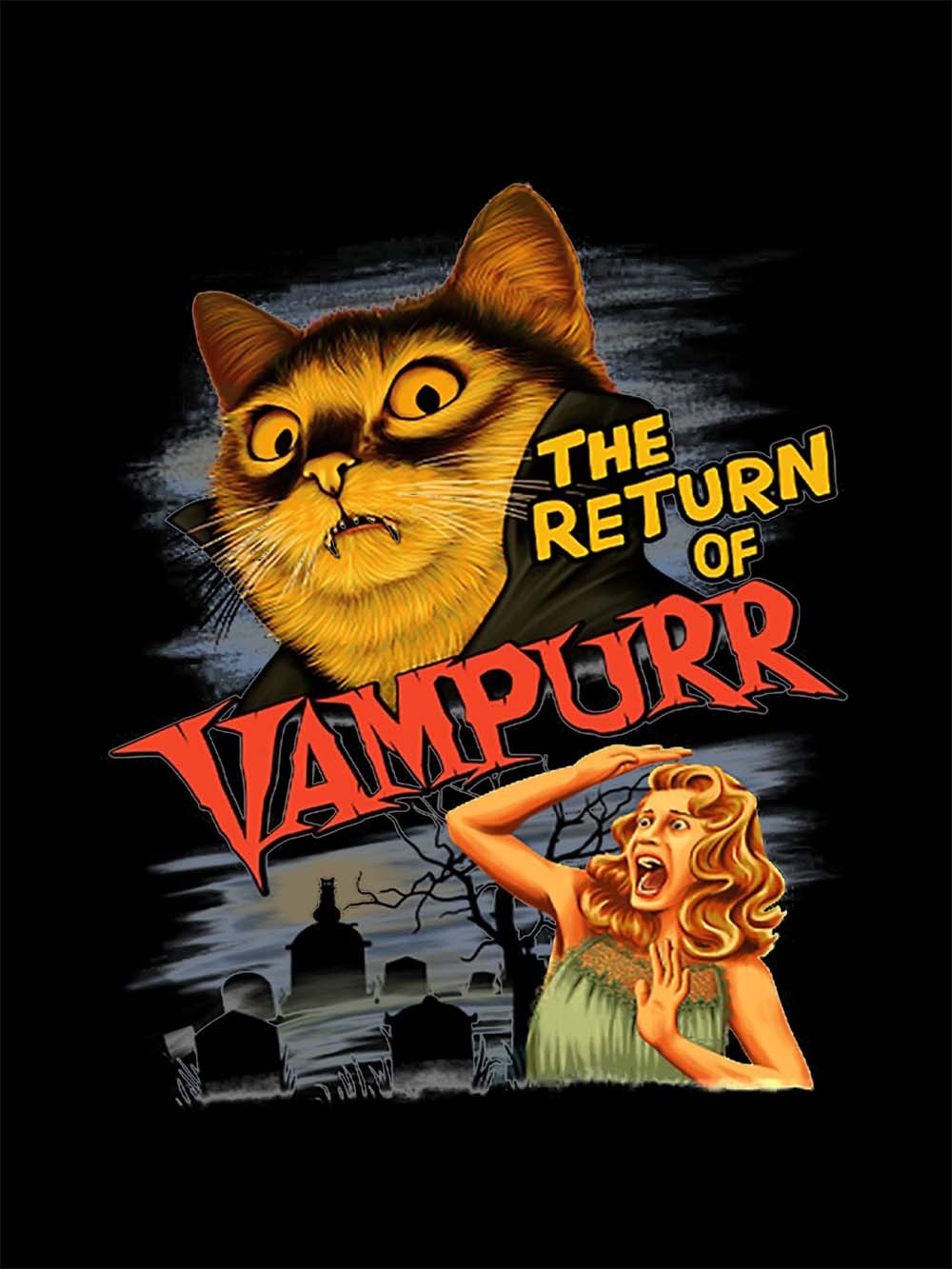 The Return Of Vampurr Washed Tshirt