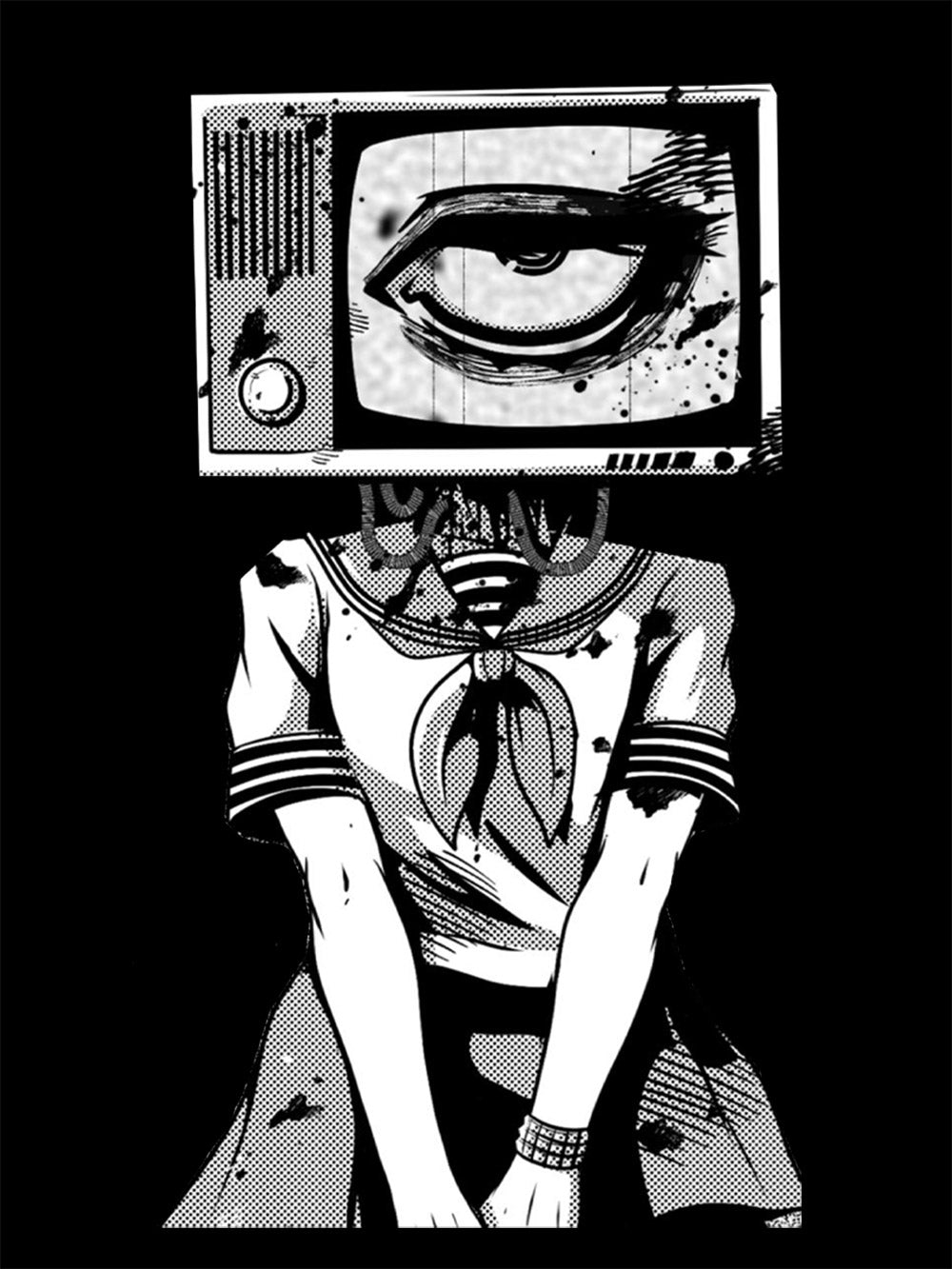 Eye On Screen Washed Tshirt