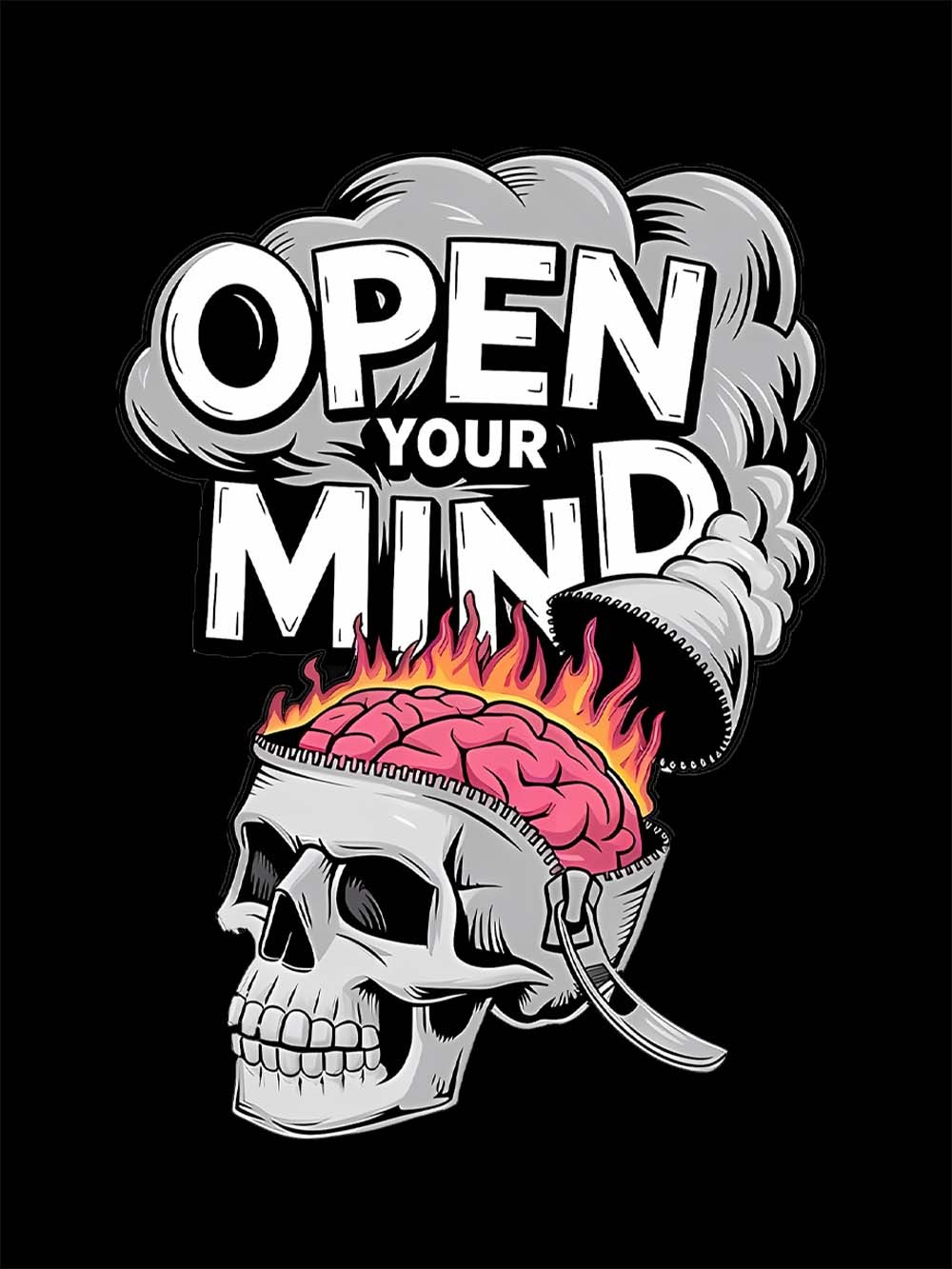 OPEN YOUR MIND WASHED TSHIRT
