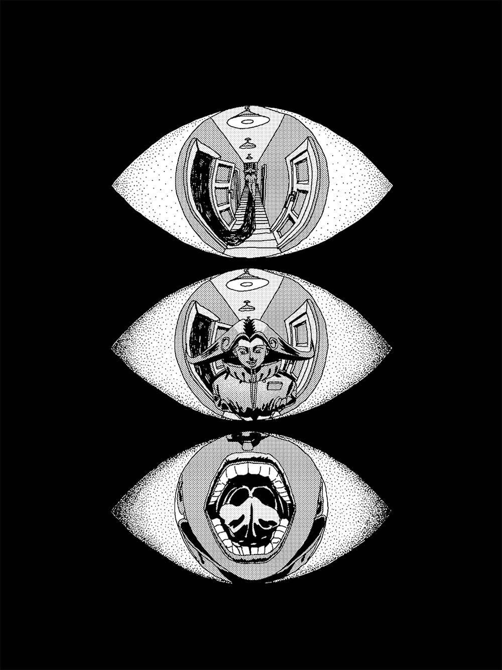 Eye Of Reflections Washed Tshirt