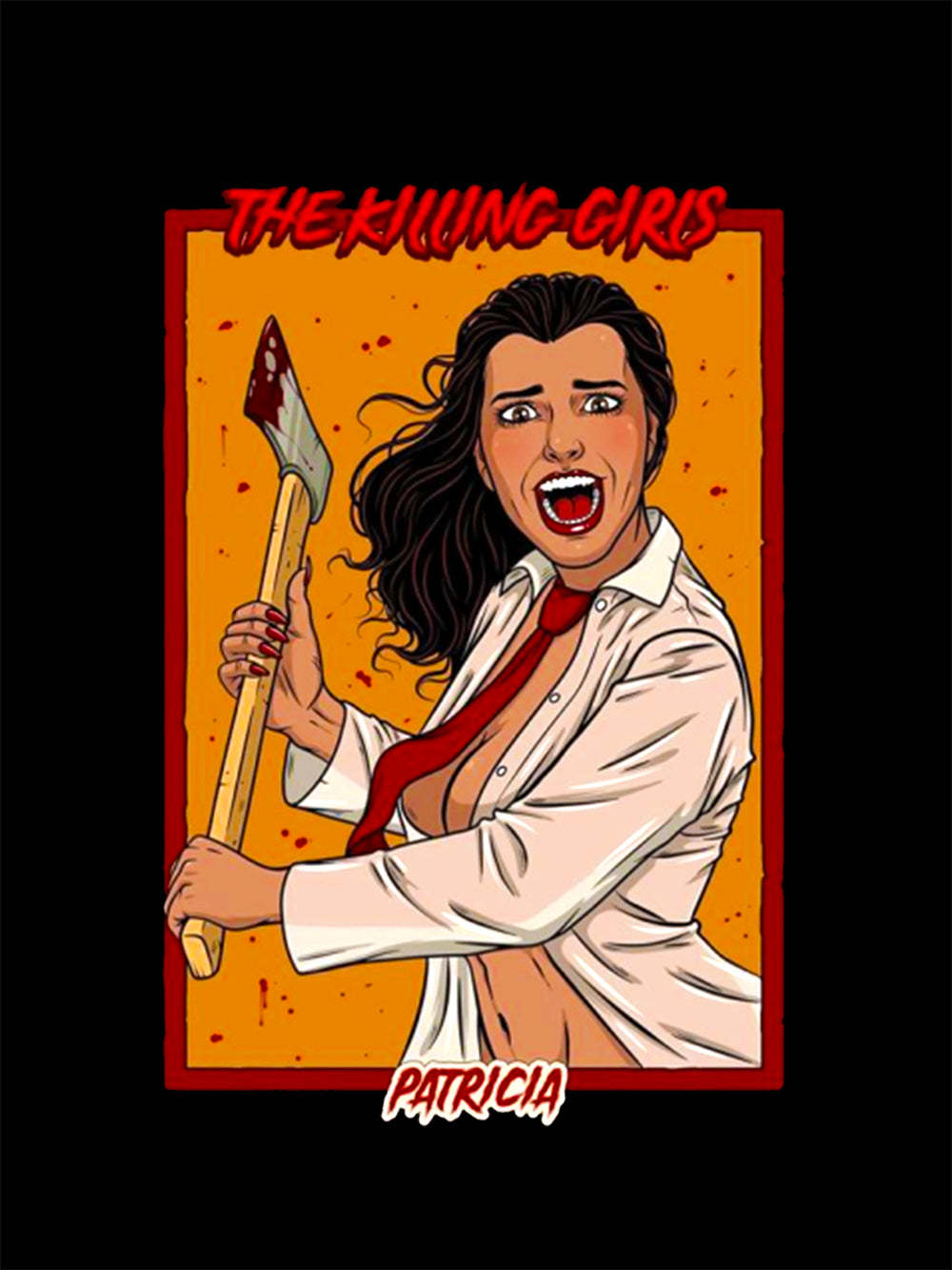 THE KILLING GIRLS WASHED TSHIRT