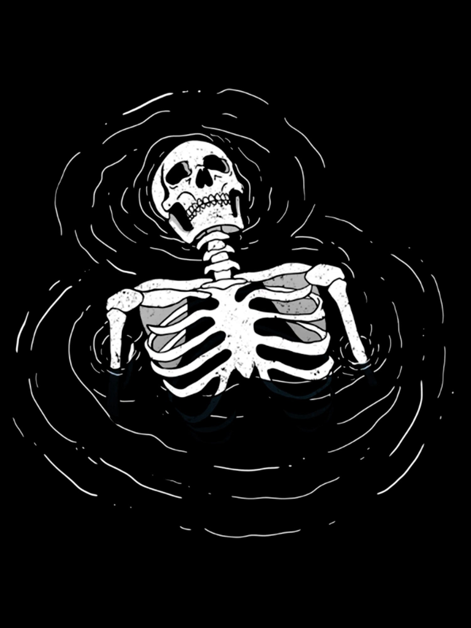 Floating In Silence Washed Tshirt