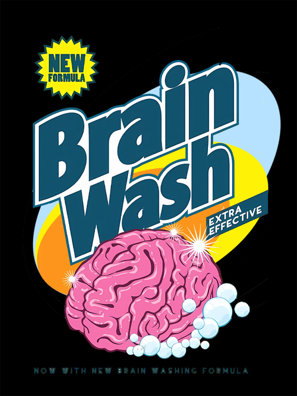 Brain Wash Washed Tshirt