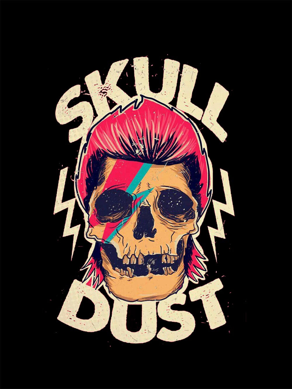 Skull Dust Washed Tshirt