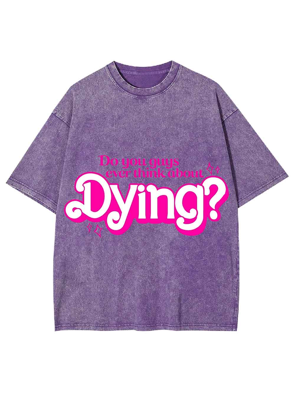 DYING WASHED TSHIRT