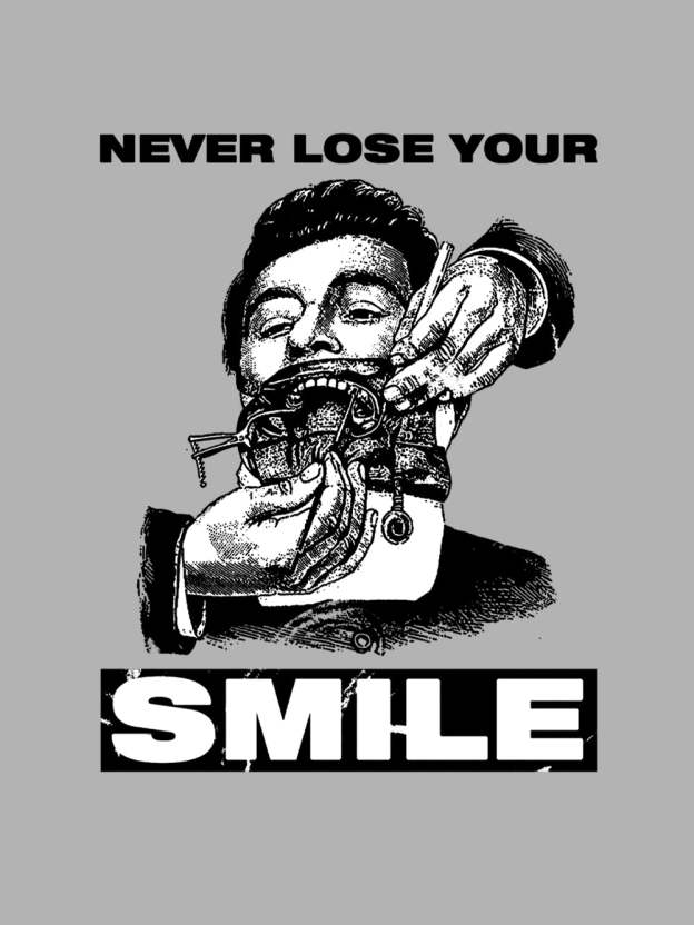 Never Lose Your Smile Washed Tshirt