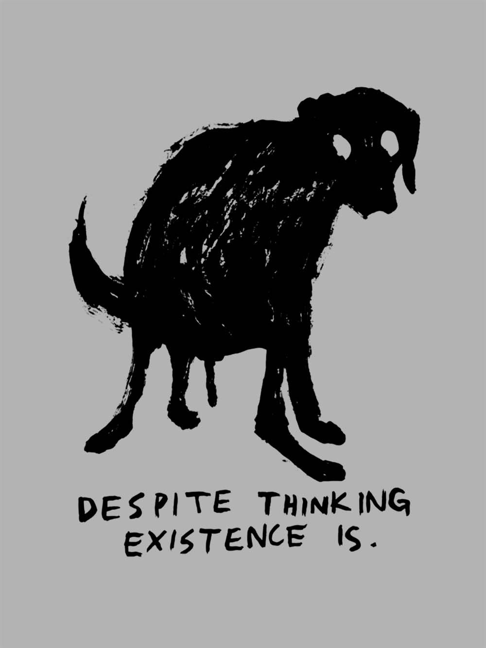 Bespite Thinking Existence Is Washed Tshirt