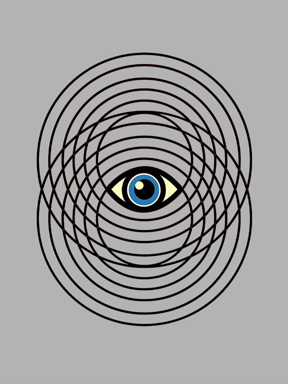 Eye Of Illusion Washed Tshirt
