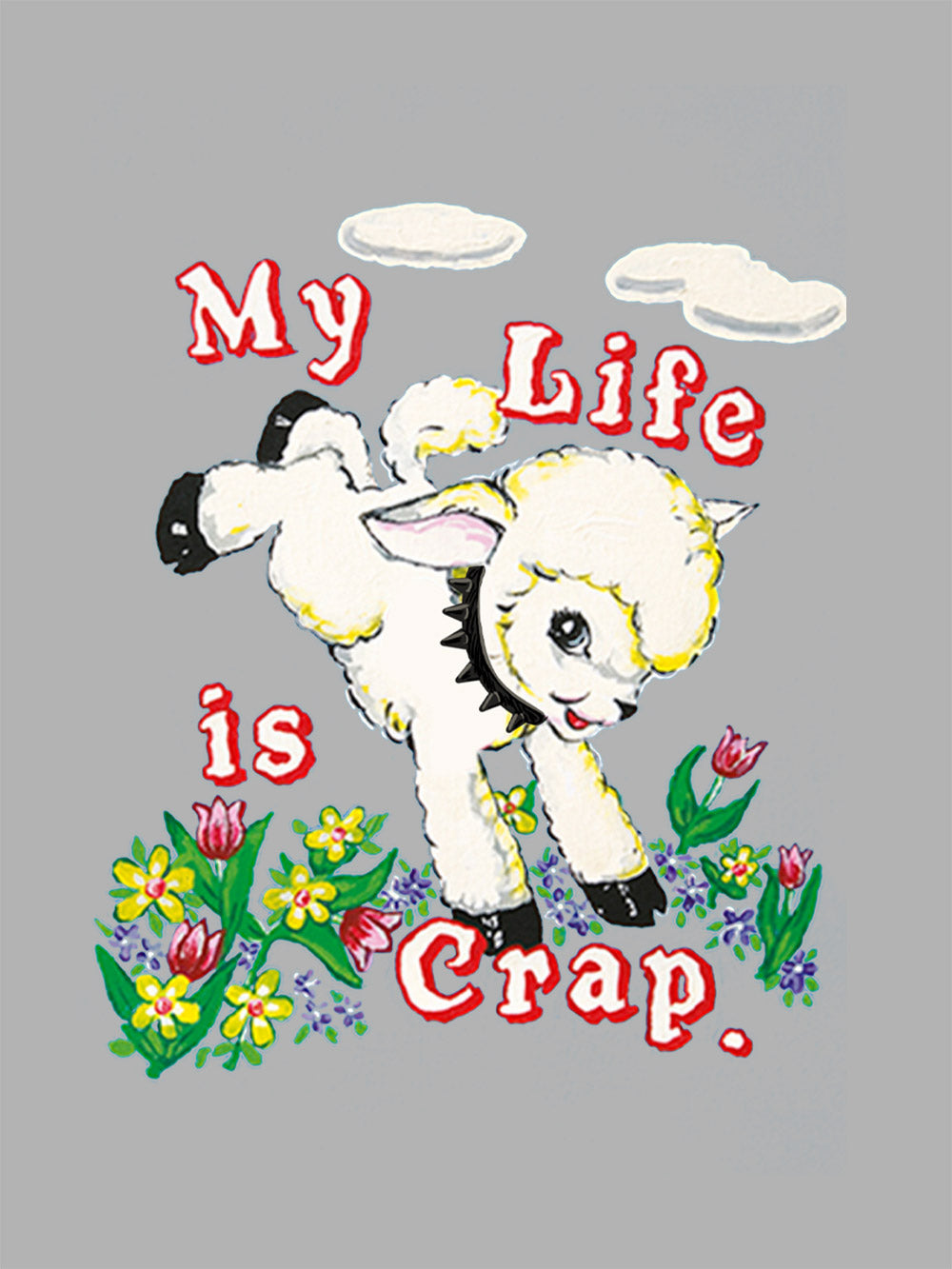 My Life Is Crap Washed Tshirt