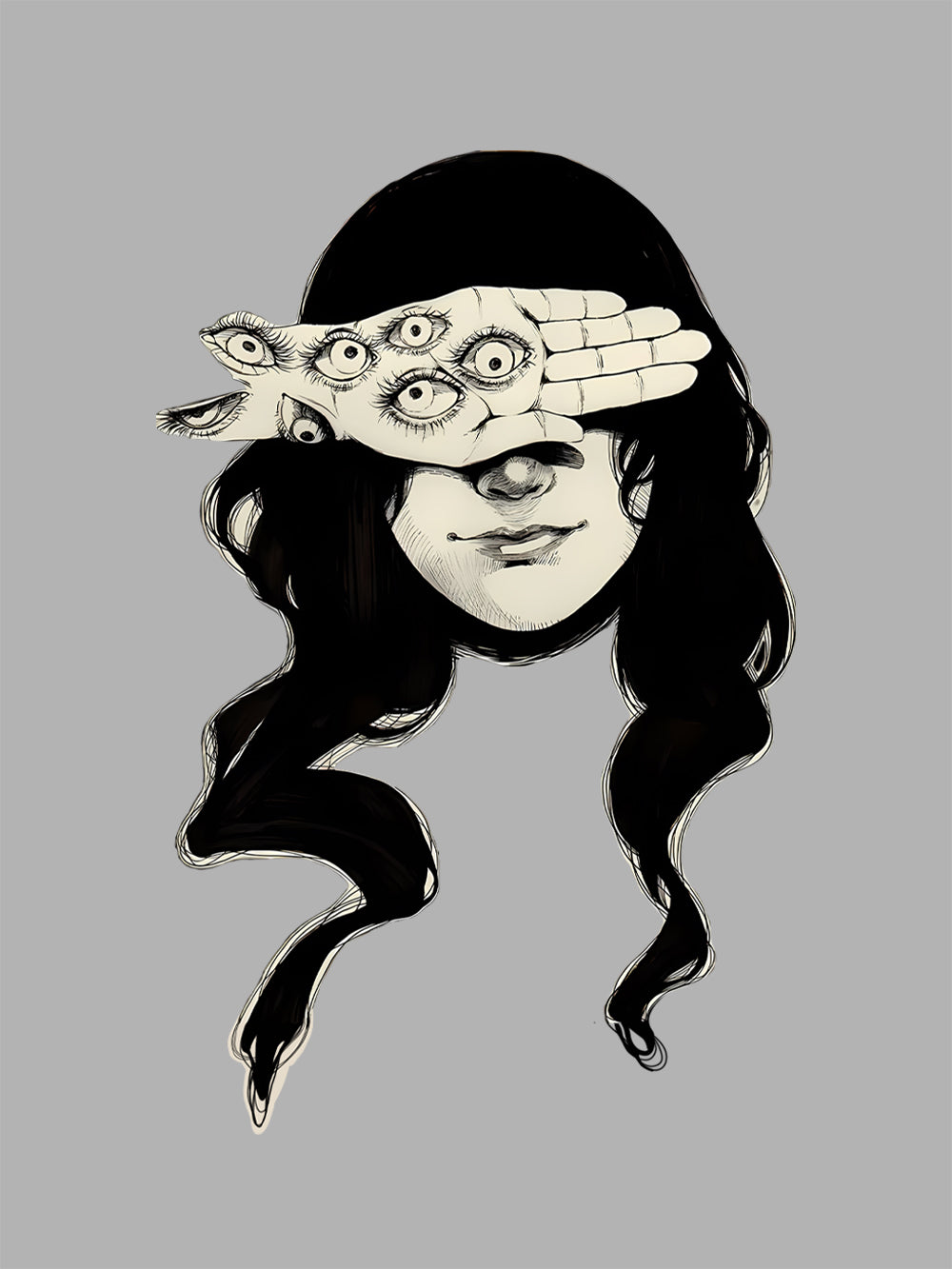 Eyes On Hand Washed Tshirt