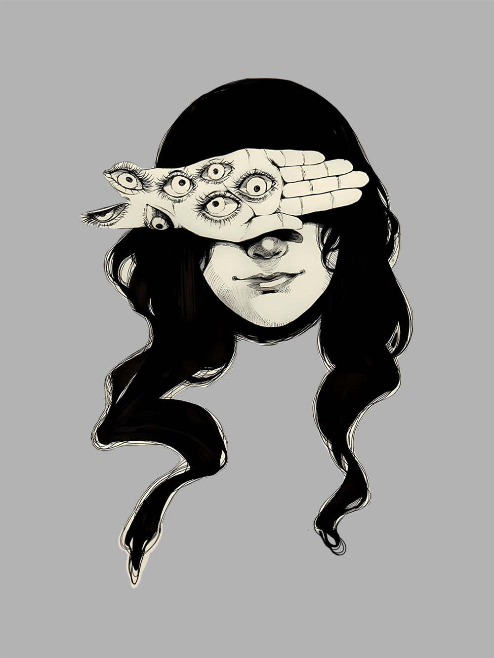 Eyes On Hand Washed Tshirt