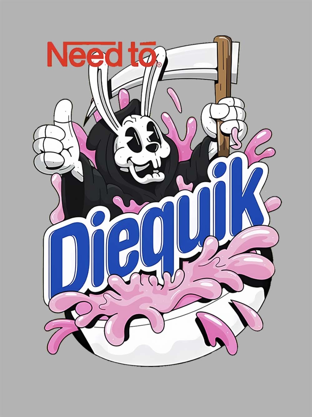 Rabbit Reaper Washed Tshirt