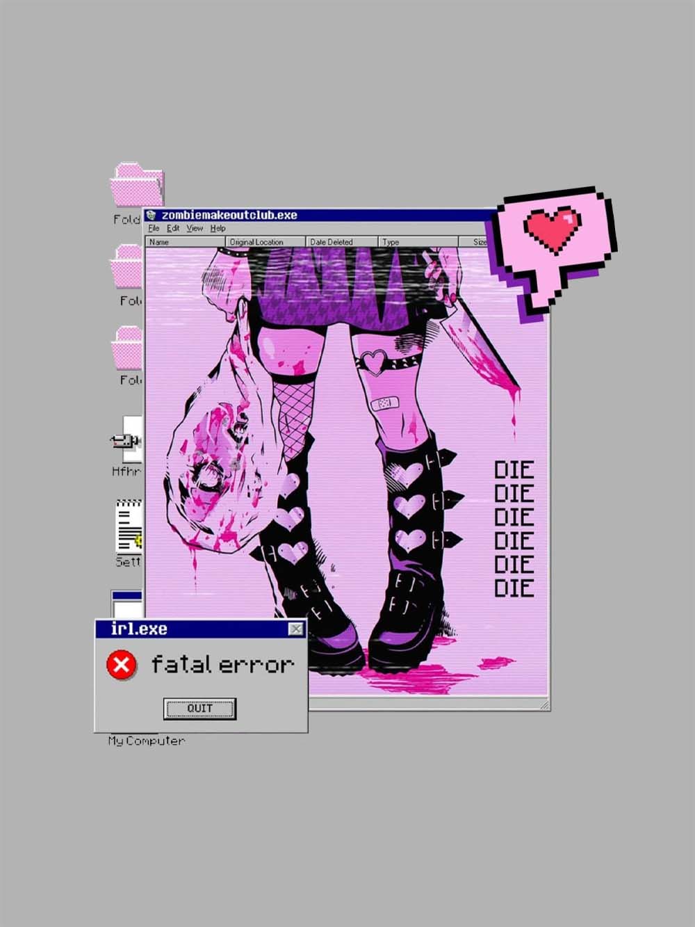 Fatal Error Washed Tshirt