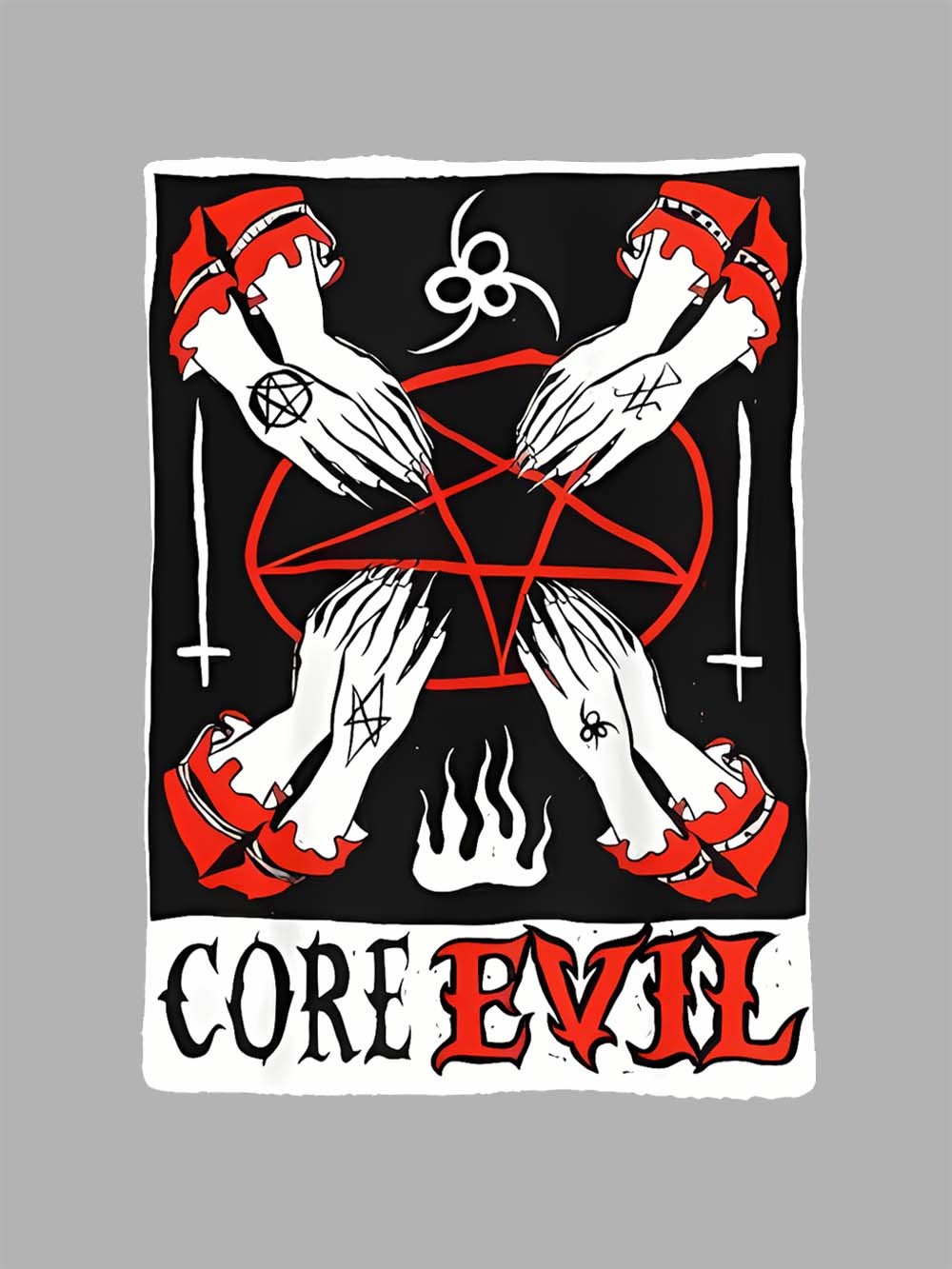 Core Evil Washed Tshirt