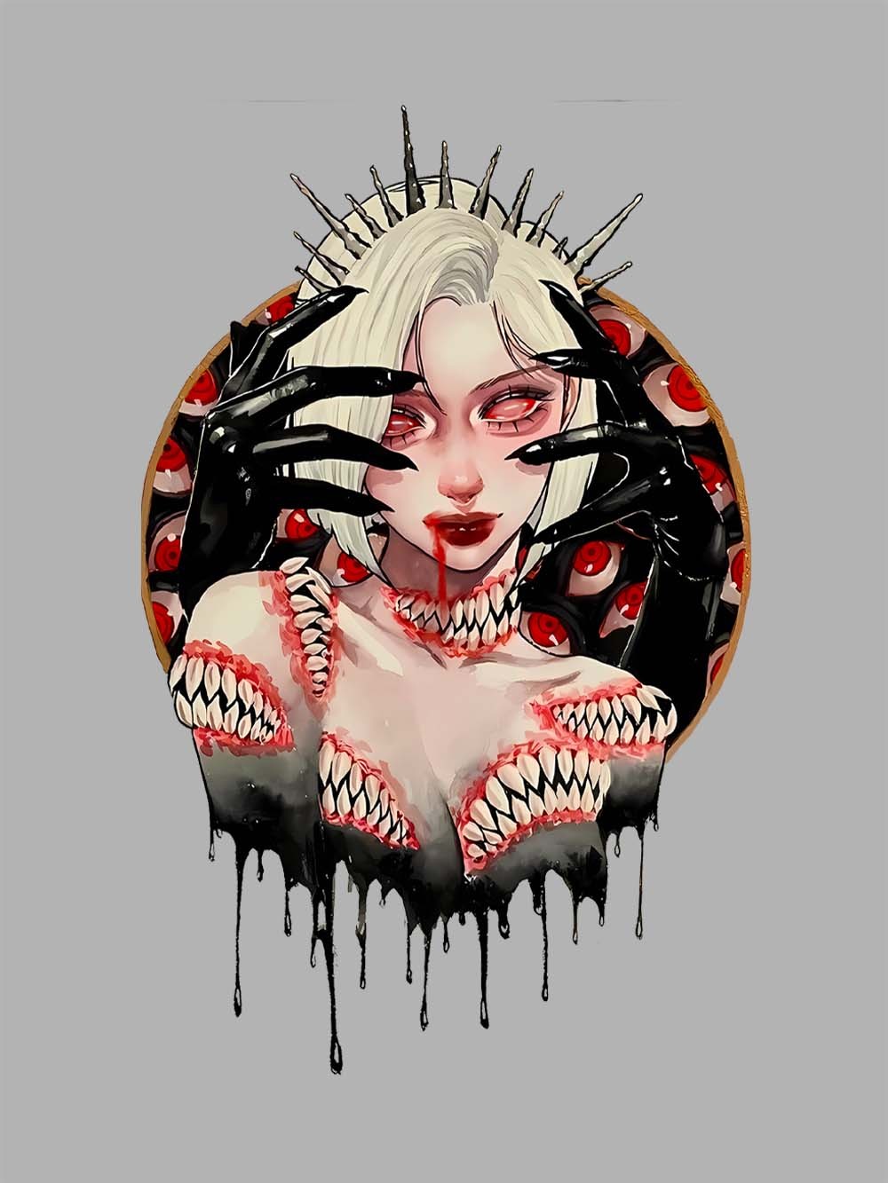 Bloodthirsty Siren Washed Tshirt
