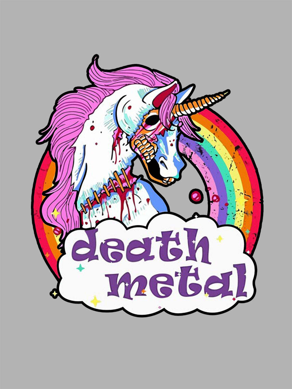 Death Metal Washed Tshirt