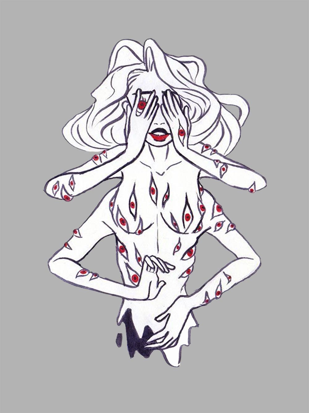 Veil Of Vision Washed Tshirt