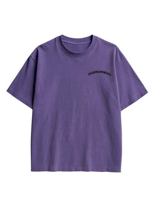 Disappointments All Of You Double Sided Print Washed TShirt