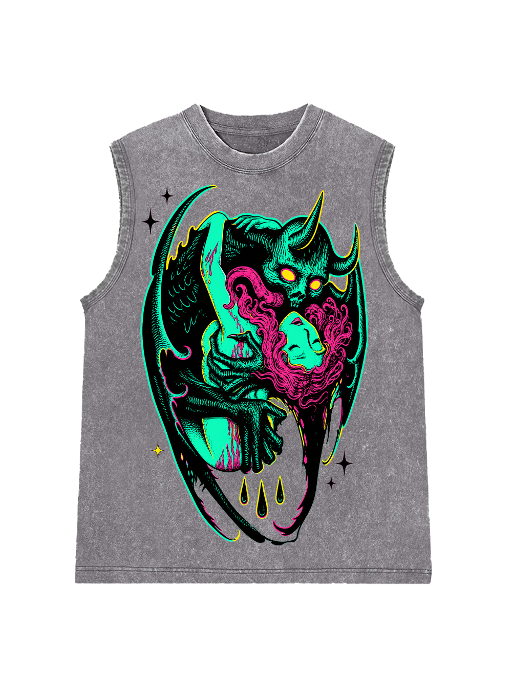 DEMON EMBRACE WASHED TANK