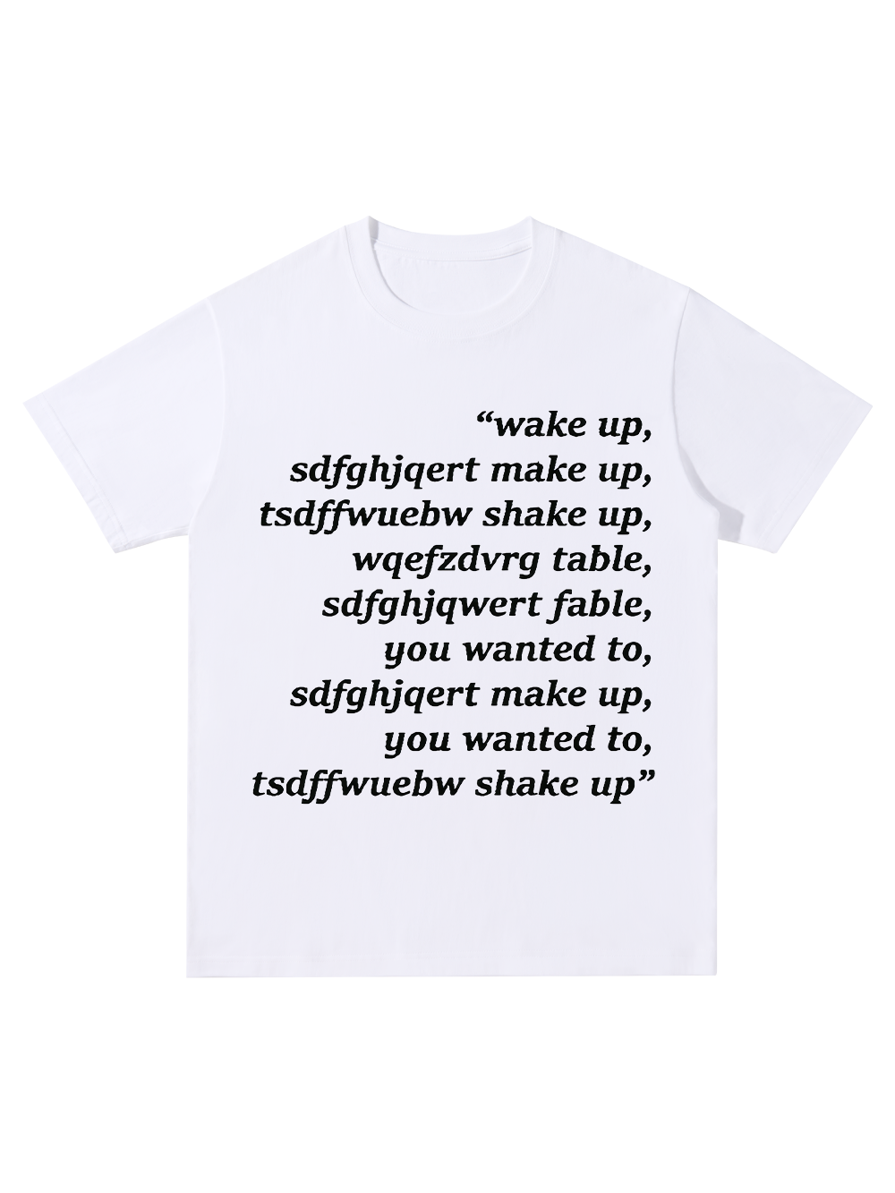 WAKE UP CHAOS CLASSIC T-SHIRT