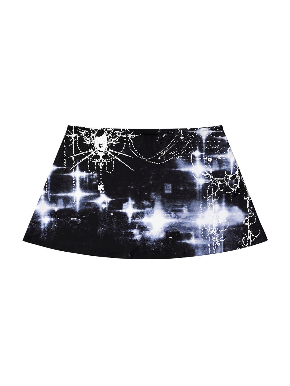 DARK HALO CLO PRINT MINI SKIRT