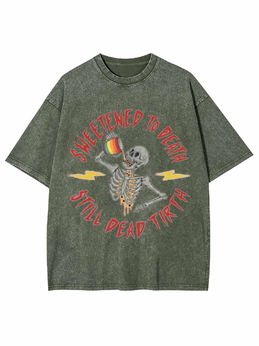 Sweetened To Death Washed Tshirt