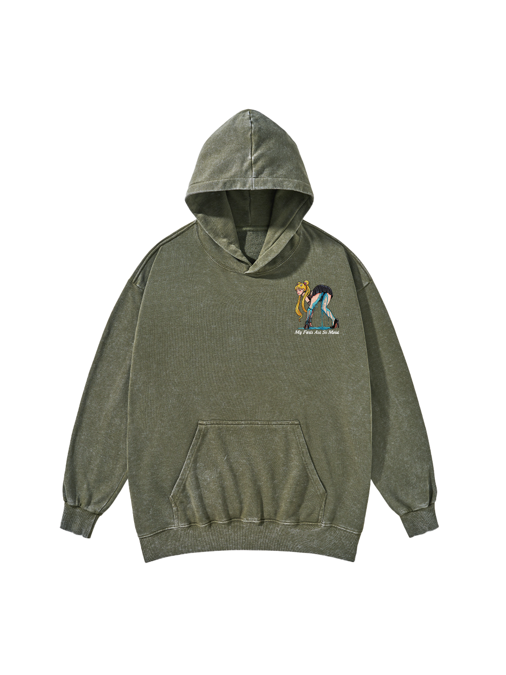 MOIST SAILOR WASHED HOODIE