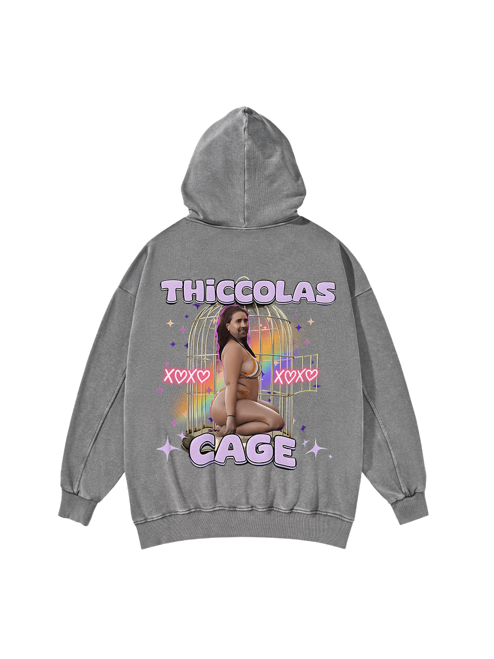 THICCOLAS CAGE WASHED HOODIE