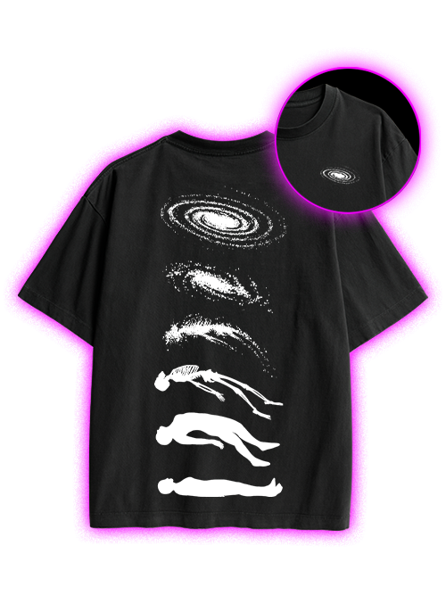 AAA Double Sided Print Washed TShirt