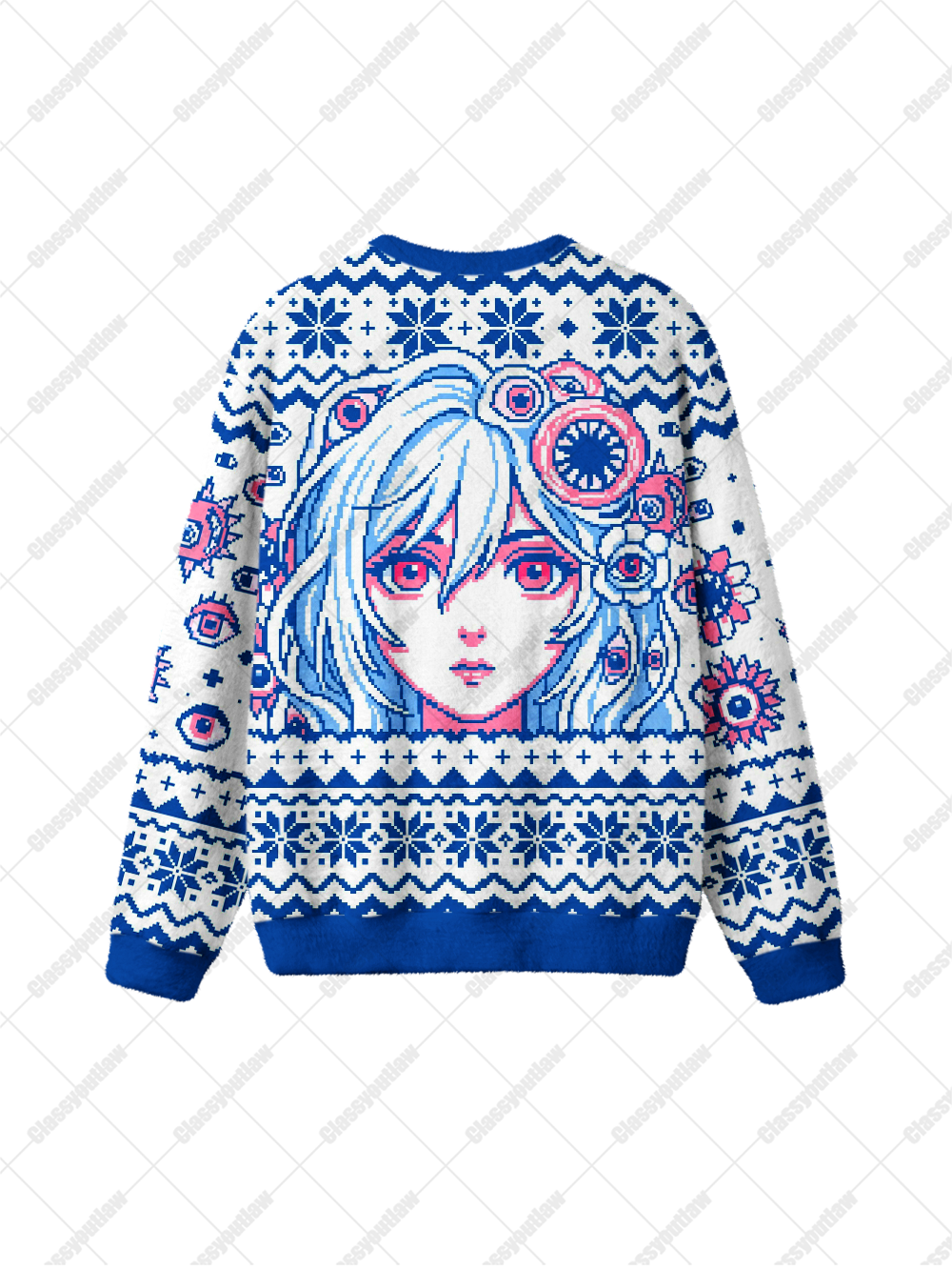 EYE SPIRAL UGLY CHRISTMAS SWEATSHIRT