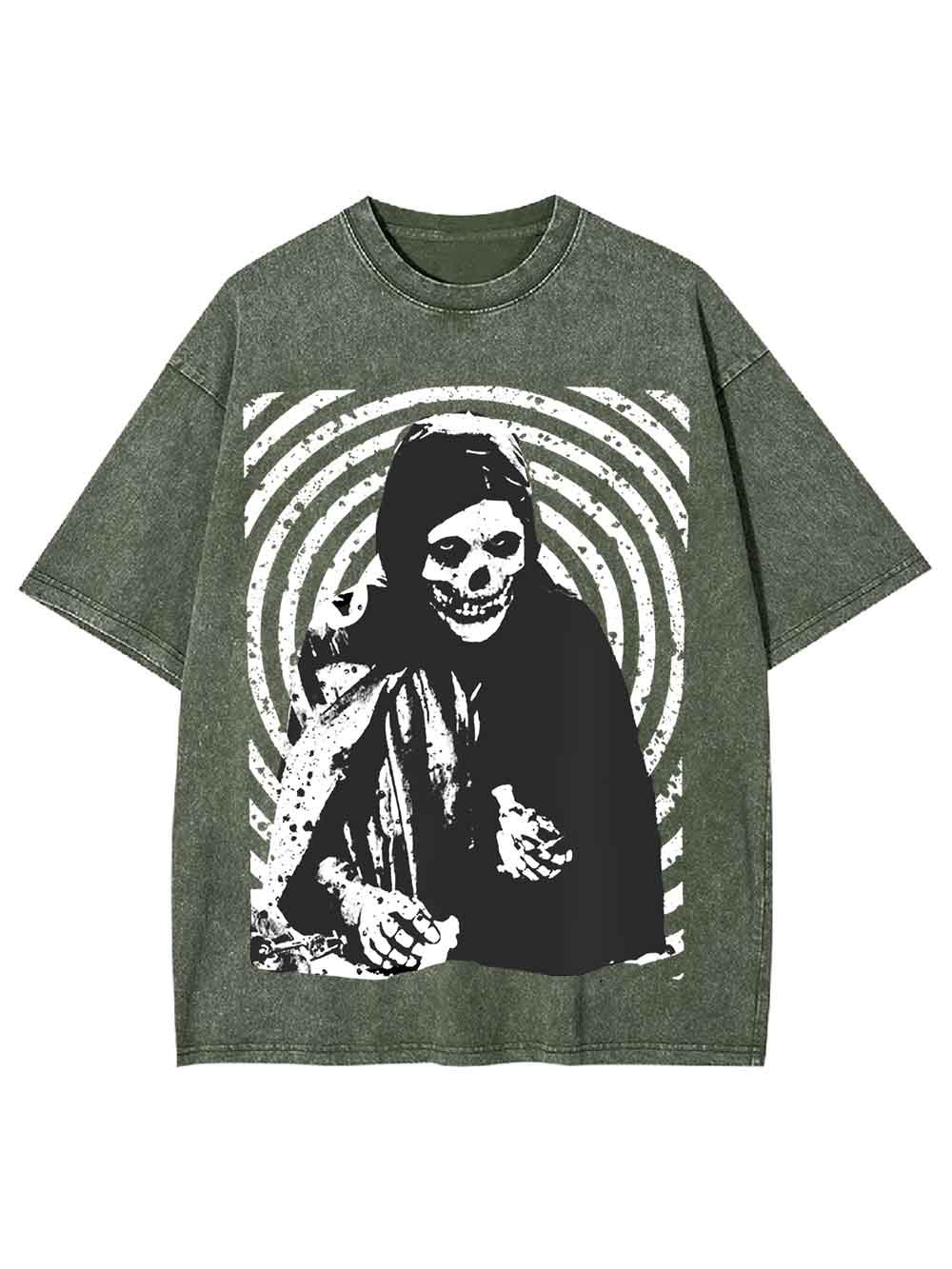 SKELETON WIZARD WASHED TSHIRT