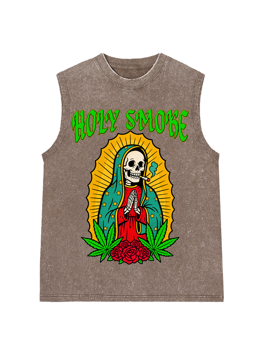 DISCO DIVA DUDE WASHED TANK