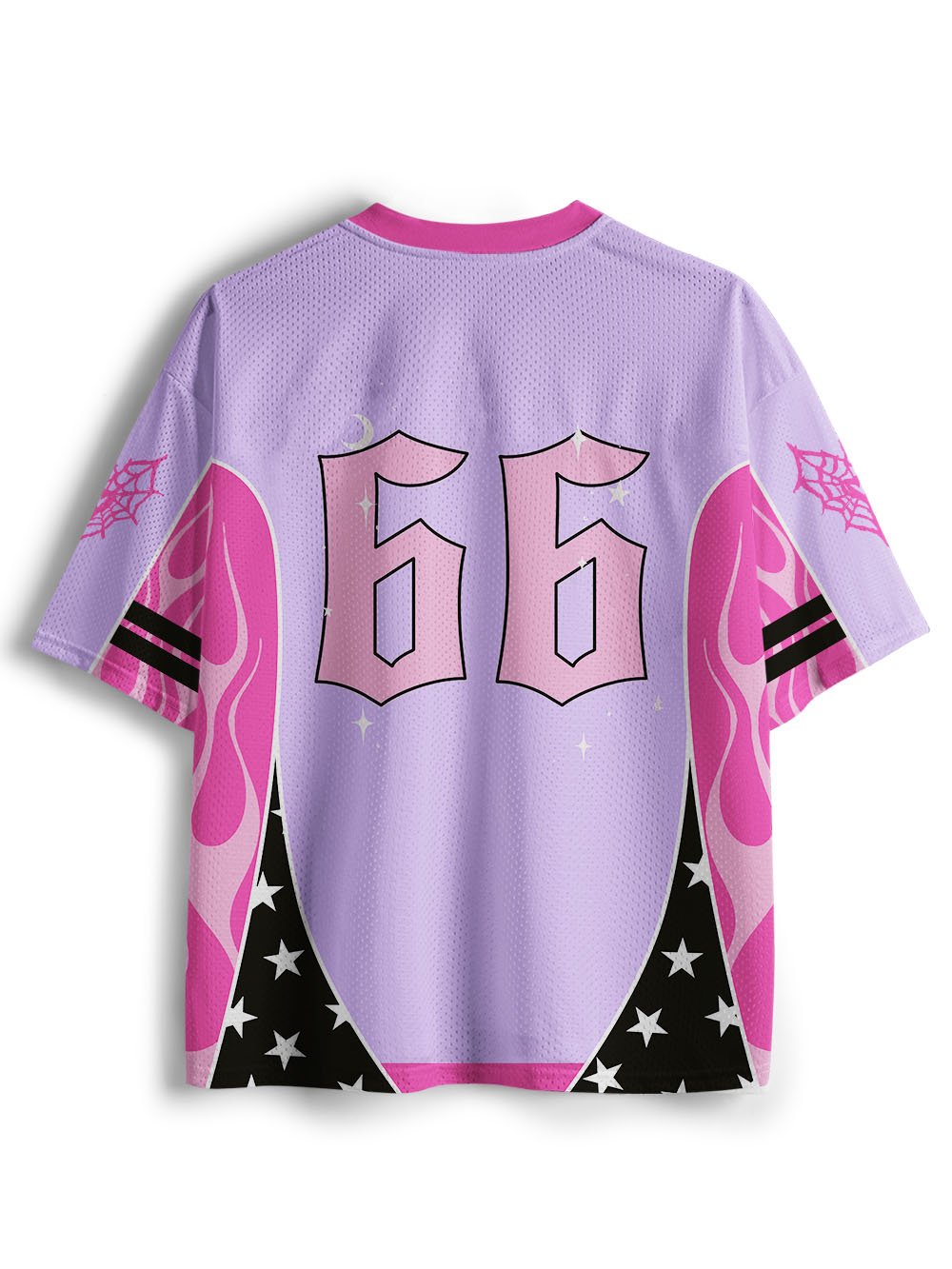 PINK DEMON GIRL WITH CUTE BUNNIES MESH JERSEY