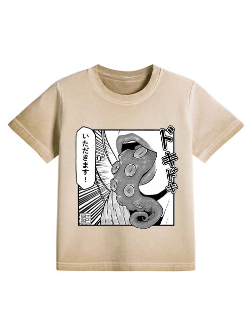 Tentacle Washed Slim Tshirt