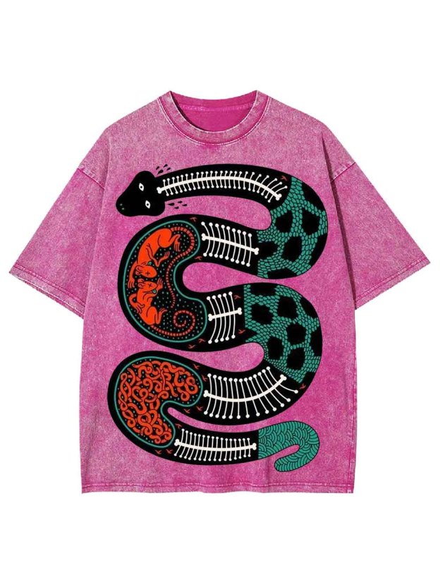 Cycle of Life Washed Tshirt