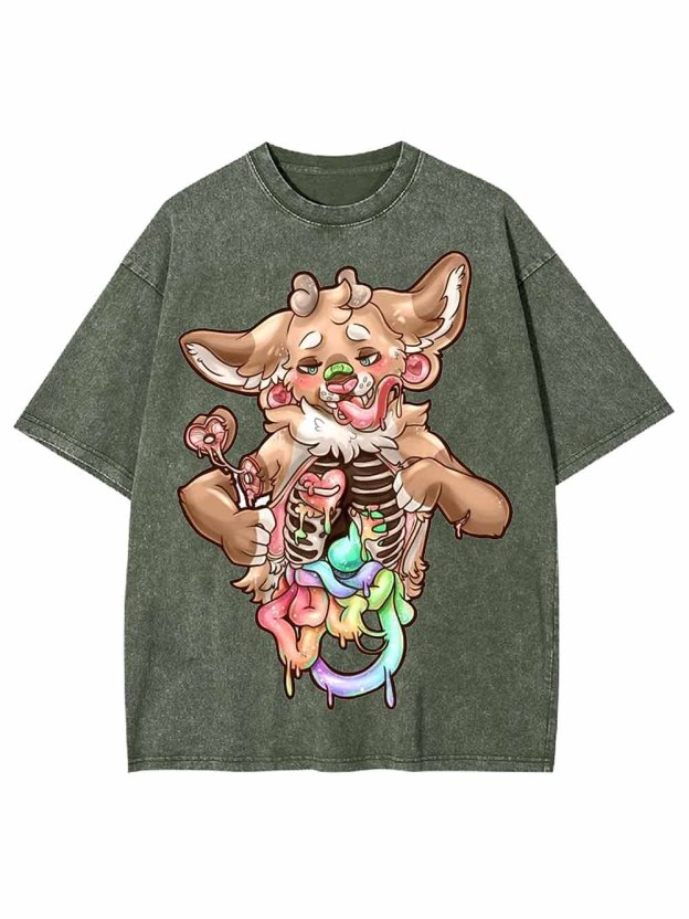 FERAL FANTASY WASHED TSHIRT