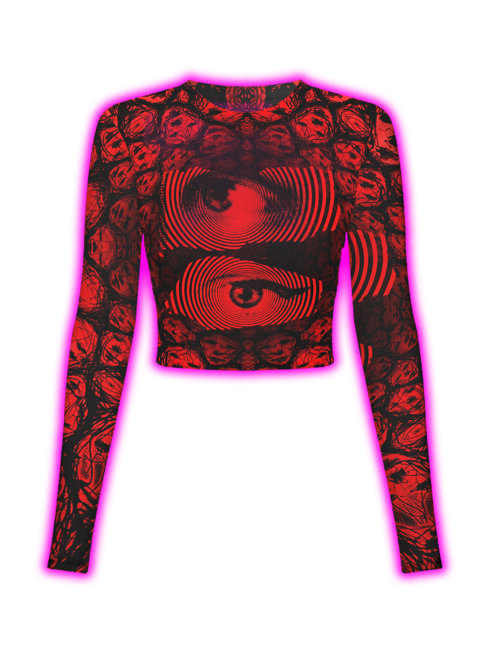 HELL EYE MESH TOP