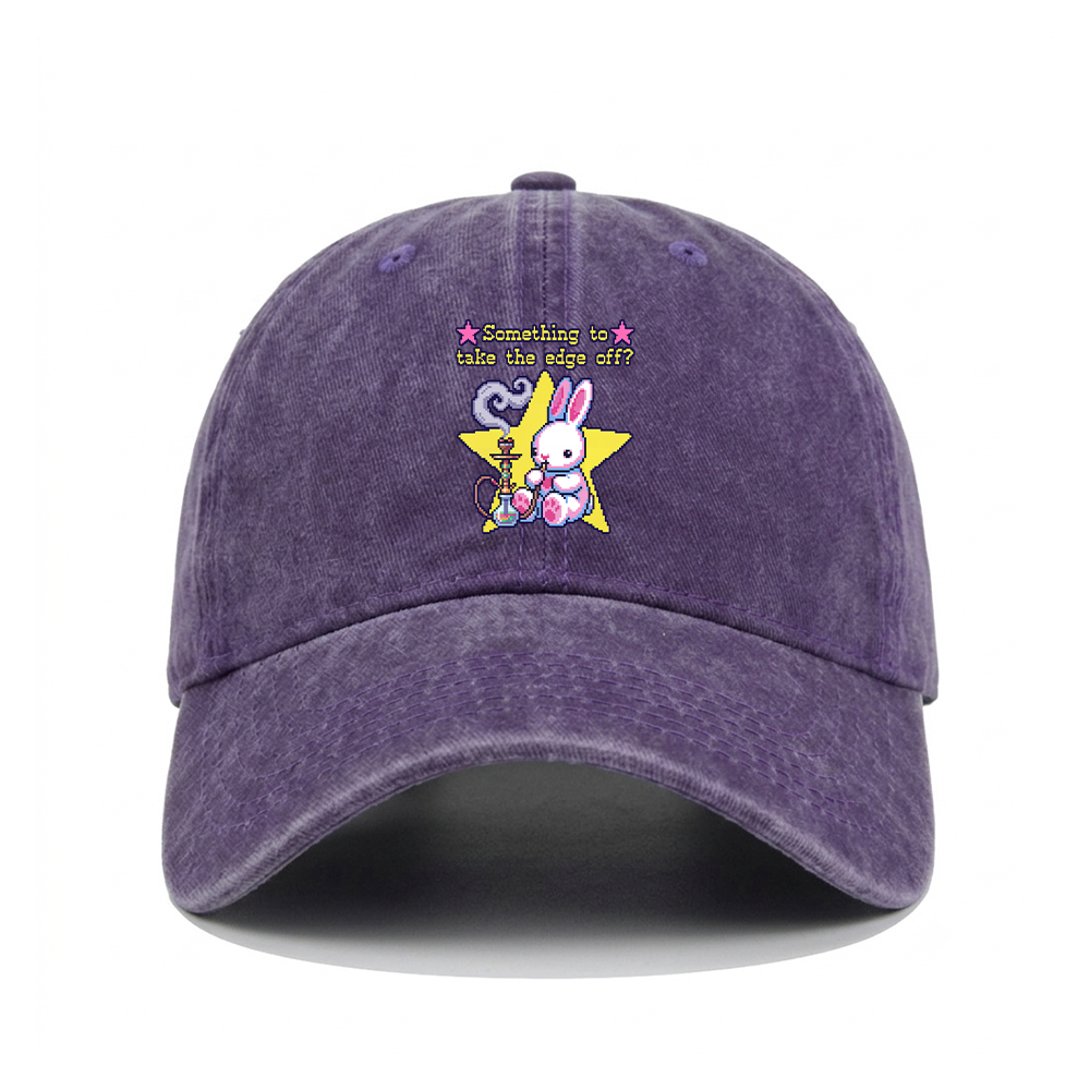 SOMETHING TO TAKE THE EDGE OFF WASHED VINTAGE BASEBALL CAP