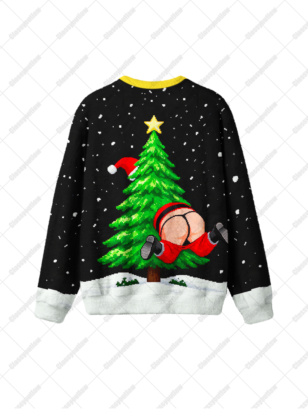 XMAS BUM UGLY CHRISTMAS SWEATSHIRT