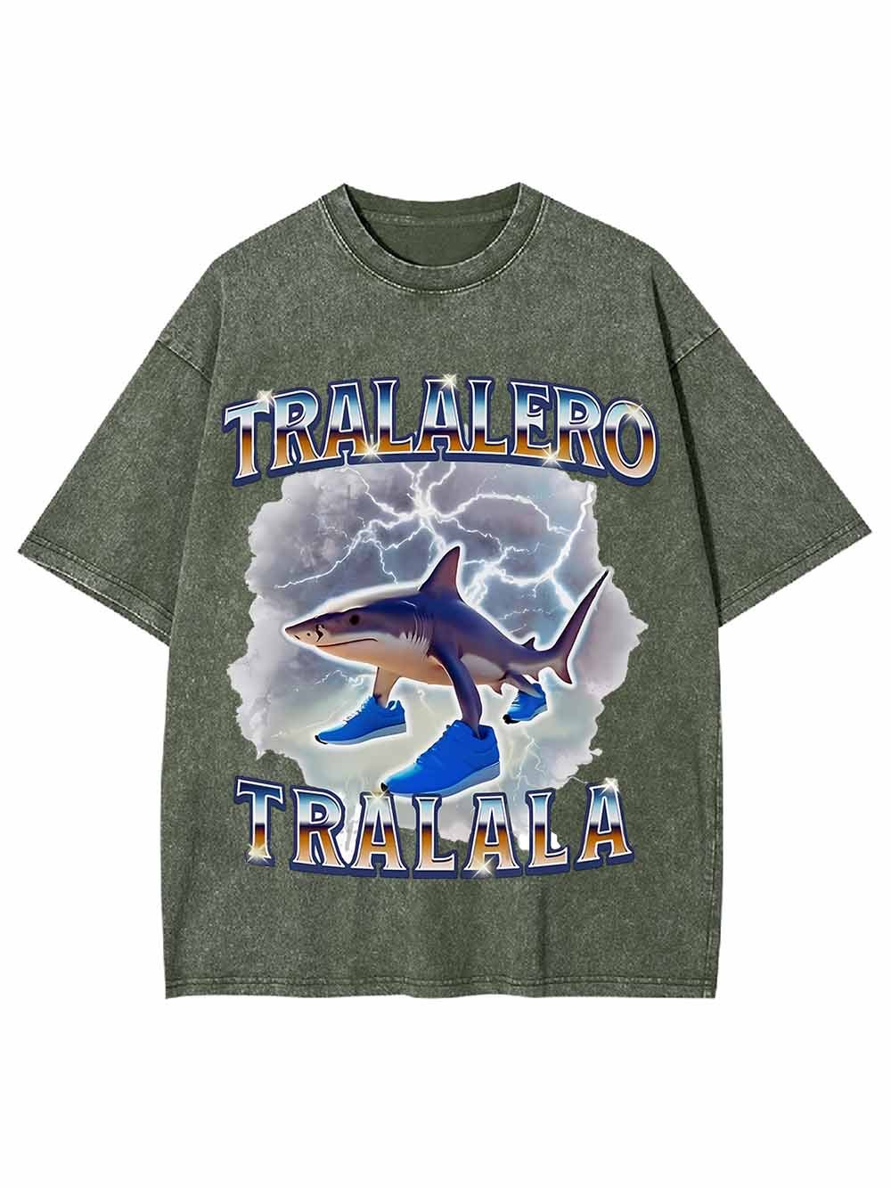 TRALALERO TRALALA WASHED TSHIRT