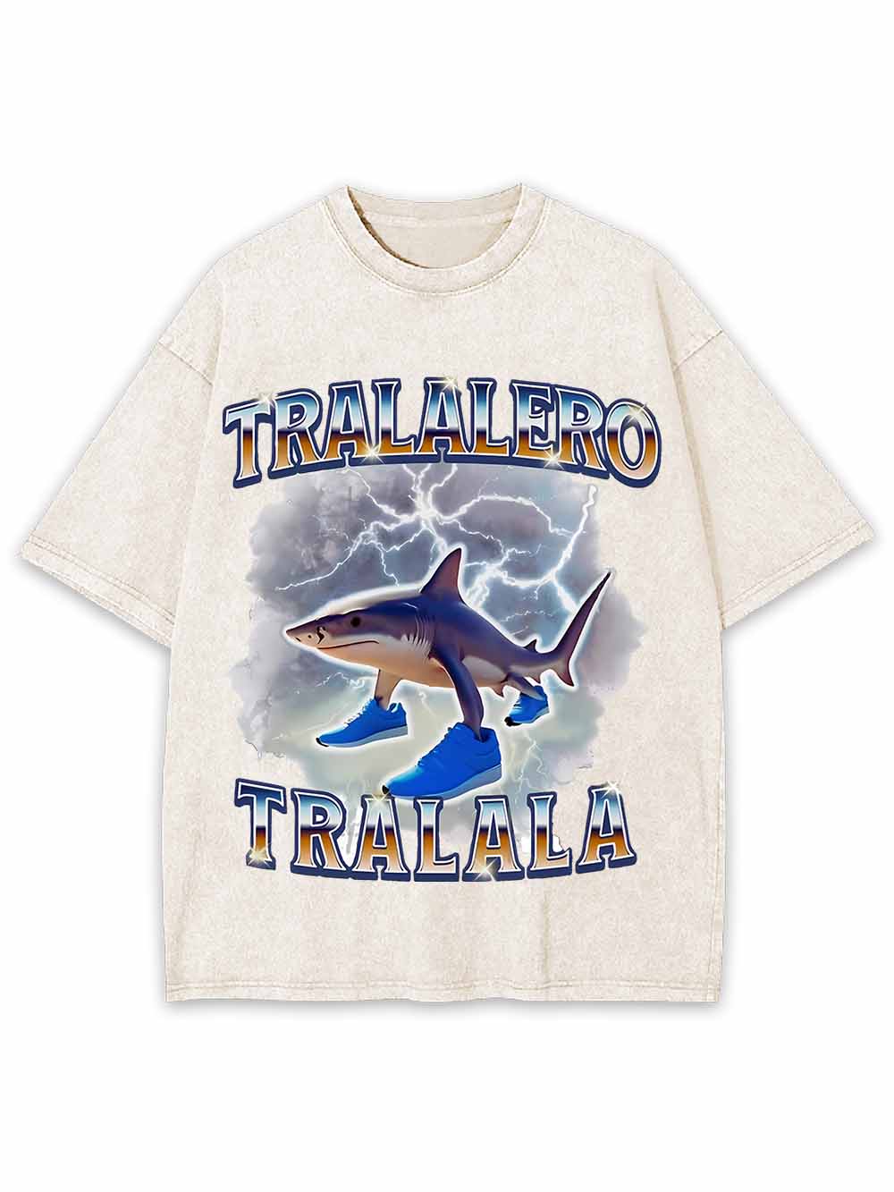 TRALALERO TRALALA WASHED TSHIRT