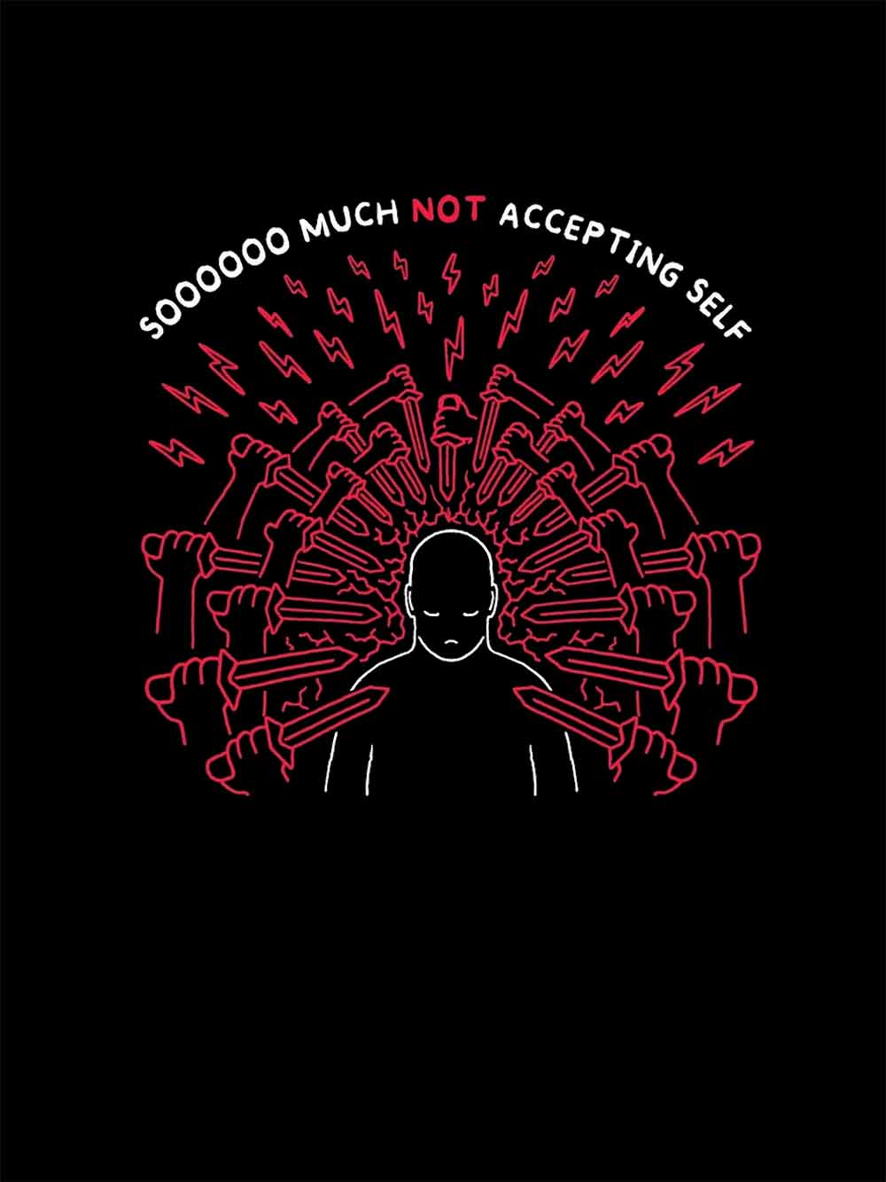 Soooooo Much Not Accepting Self Washed Tshirt