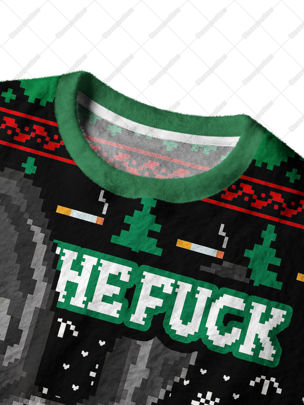 WHO THE FUCK IS ALICE UGLY CHRISTMAS SWEATSHIRT