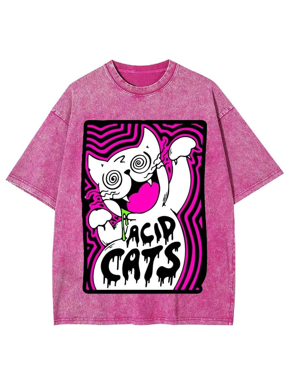 ACID CATS WASHED TSHIRT