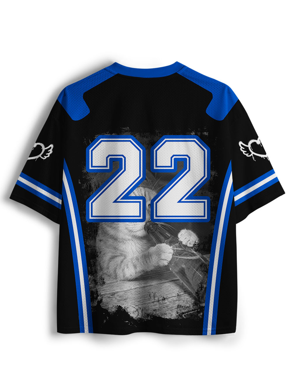 Life Is Too Short Bro Blue Edition Mesh Jersey