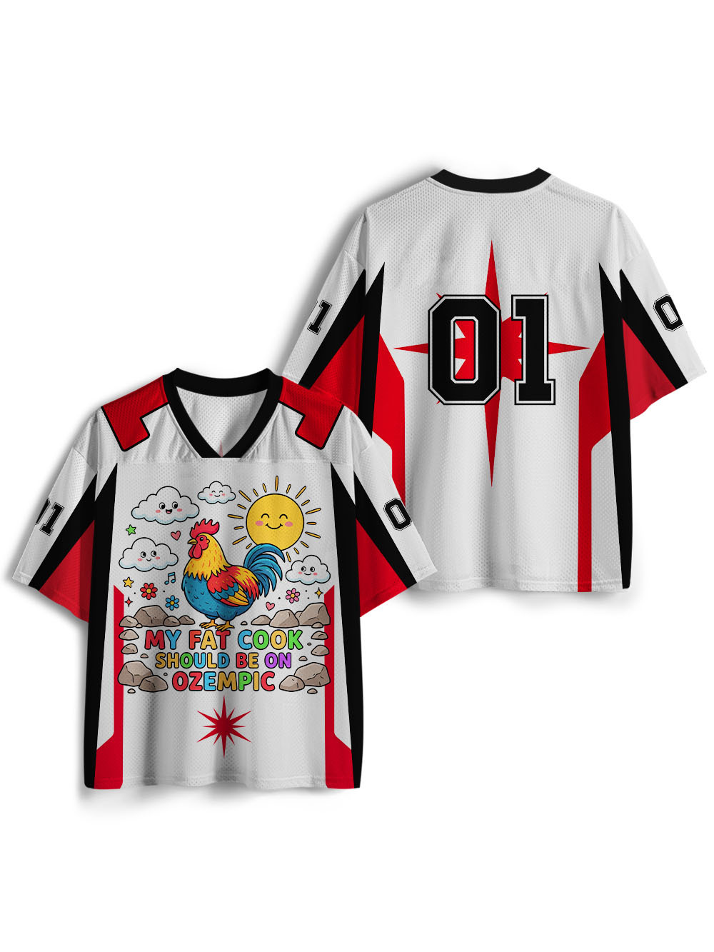 My fat cook should be on ozempic Mesh Jersey